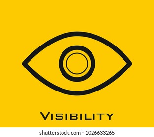 Visibility Vector Icon