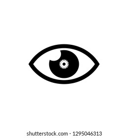 Visible Icon Vector Illustration Sign & Symbol. Logo Template on White Background for Graphic and Web Design.