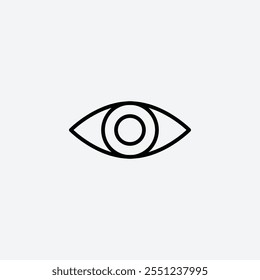 Visible thin liner icon isolated.