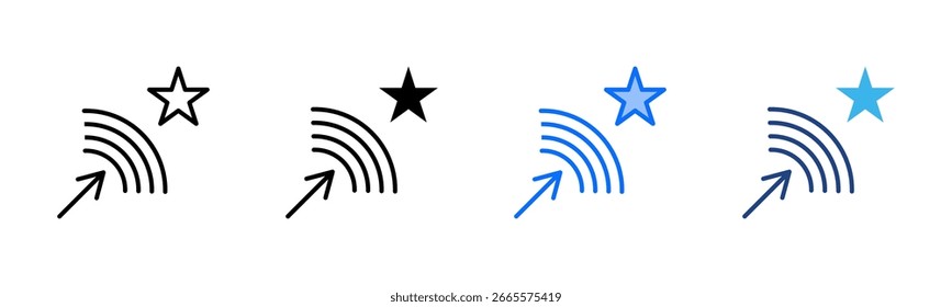 Vision Echo icon set multiple style collection