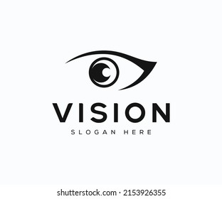 Vision Eye Care Logo Design Template. Eye Logo Vector Art, Icons, and Graphics.