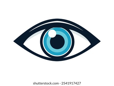  visão ícone de olho, logotipo de olho 