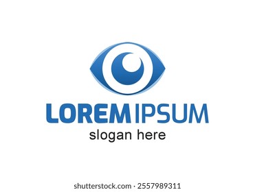 vision eye icon, eye logo 