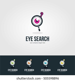 VISION EYE LOGO TEMPLATE EMBLEM