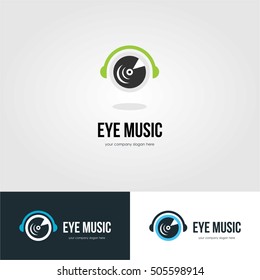VISION EYE LOGO TEMPLATE EMBLEM