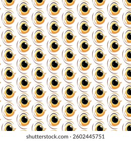 Vision of Eye Vector Pattern(Fish) .