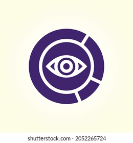 vision icon design vector for multiple use 
