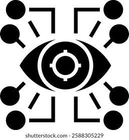 Vision Icon Element For Design