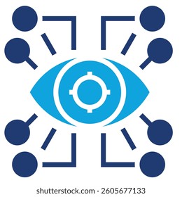 Vision Icon Element For Design