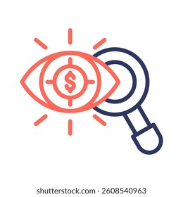 Vision Icon Element for Design