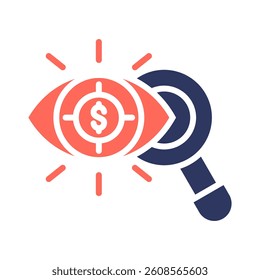 Vision Icon Element for Design