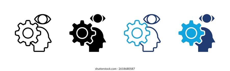 Vision Icon Element For Design