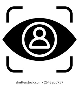 Elemento Vision Icon Para Design
