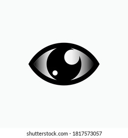 Icono de visión. Símbolo ocular - Plantilla de logotipo vector.