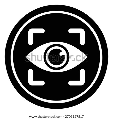Vision icon for future plans and aspirations
