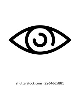 vision icon or logo isolated sign symbol vector illustration - high quality black style vector icons
