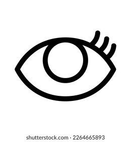 vision icon or logo isolated sign symbol vector illustration - high quality black style vector icons
