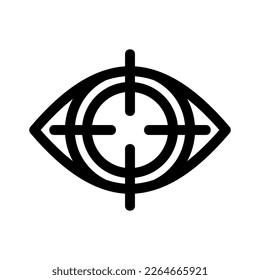 vision icon or logo isolated sign symbol vector illustration - high quality black style vector icons
