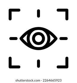 vision icon or logo isolated sign symbol vector illustration - high quality black style vector icons
