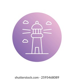 Vision icon vector stock illustration