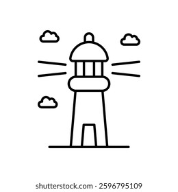 Vision icon vector stock illustration