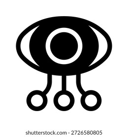 Vision Icon Vector Symbol Design Illustration