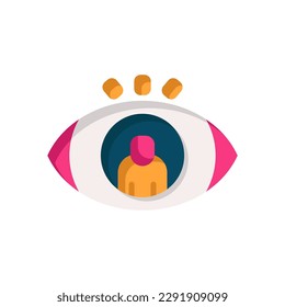 vision icon for your website, mobile, presentation, and logo design.
