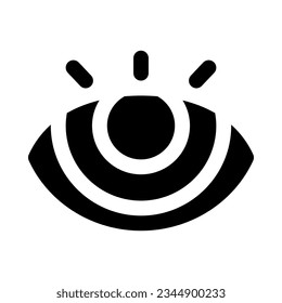 vision icon for your website, mobile, presentation, and logo design.