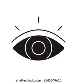 Vision icons  symbol vector elements for infographic web