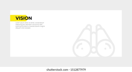 VISION AND ILLUSTRATION ICON CONCEPT