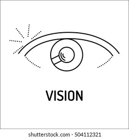 Vision Line Icon