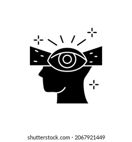 Vision сolor line icon. Pictogram for web page, mobile app, promo. UI UX GUI design element. Editable stroke.