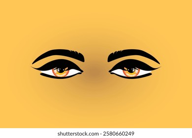 Vision logo design. Eye design.