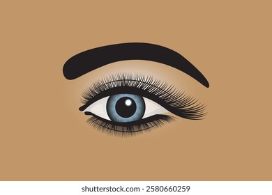 Vision logo design. Eye design.