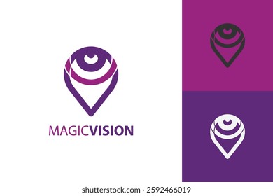 Vision  logo Design, Logo Design graphic Conception, logo icon template graphic art, vector illustration design.