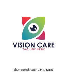 vision logo icon eye