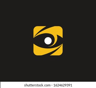 Vision Logo Icon Premium Minimal emblem design template