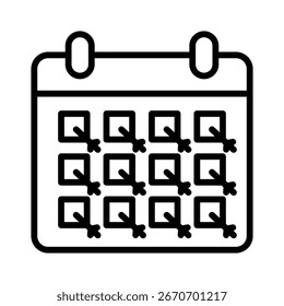 Elemento de icono de hitos de visión para el diseño