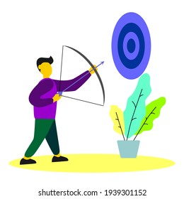 Vision Mission Oppotunity Ilustration Design