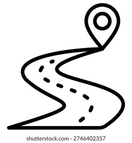 Vision Pathway Icon Element For Design