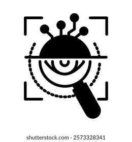 Vision Recognition – Eye with Focus Representing Image and Object Recognition