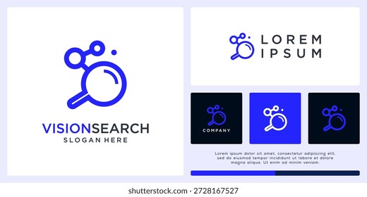 Tecnología de diseño de logotipos de búsqueda de visión.