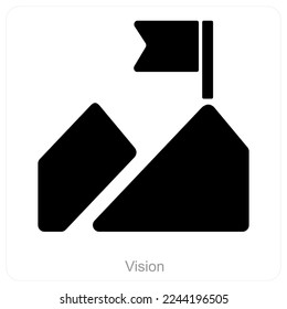 Vision-Icon-Konzept
