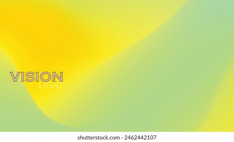 Vision seems to glow when he gets a revelation, yellow gradient