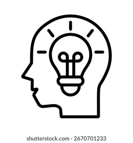 Vision Spark Icon Element for Design