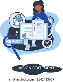 Vision statement, description of main business idea, business format, advantage over competitors. Company mission, intelligence, planning, sales management data, biz research, strategic development