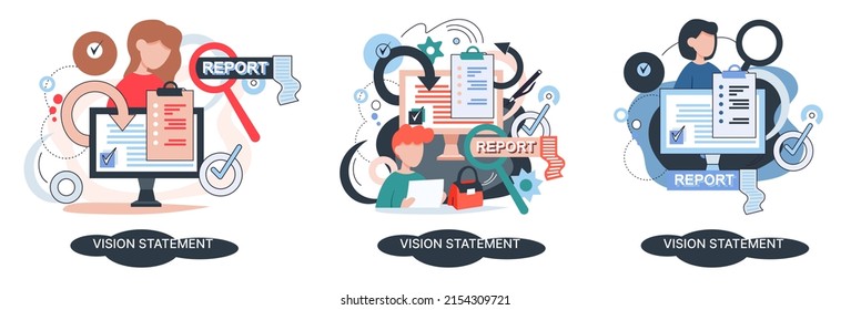 Declaración de visión, descripción de la idea principal de negocio, formato de negocio, ventaja sobre competidores. Misión de la empresa, inteligencia, planificación, datos de gestión de ventas, investigación biz, desarrollo estratégico