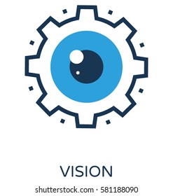 Vision Vector Icon 