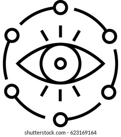 Vision Vector Icon