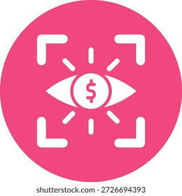 Vision Vector Icon Design Illustration